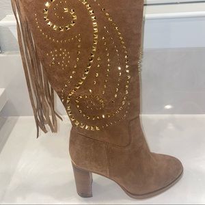 Suede over the knee Michael Kors boot size 8